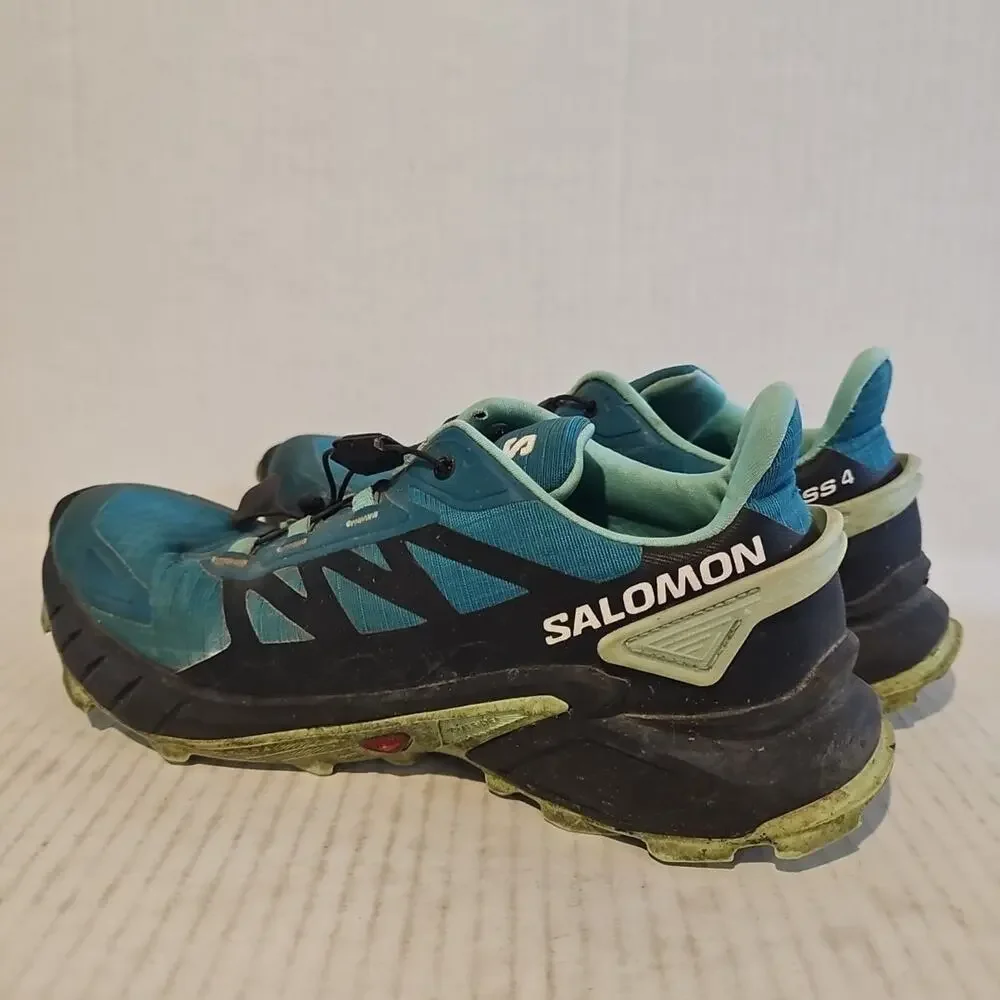 Salomon Supercross 4 Women's Running Shoe Teal size US 9
